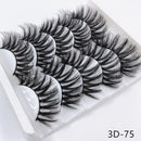 Mink eyelashes 5 pairs