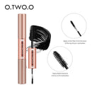 O.TWO.O Makeup Voluminous Fiber Lasting Fast Dry Curling Fluffy Lashes Double Heads Private Label Silk Fiber Extension Mascara