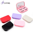 Crazy Hot Selling Private Label 3d Mink Eyelash Storage Packaging Box Custom Cases Synthetic Hair Semi-hand Made Winged