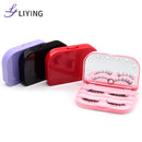 Crazy Hot Selling Private Label 3d Mink Eyelash Storage Packaging Box Custom Cases Synthetic Hair Semi-hand Made Winged