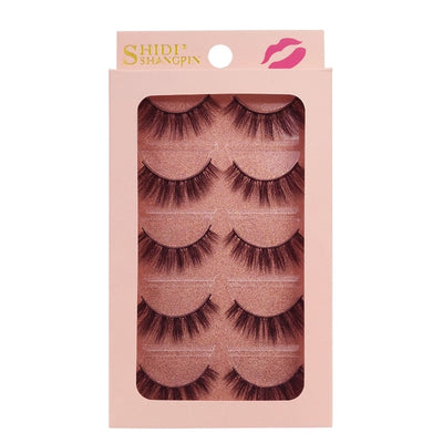 5 Pairs 3D Eyelashes