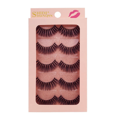 5 Pairs 3D Eyelashes