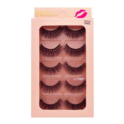 5 Pairs 3D Eyelashes