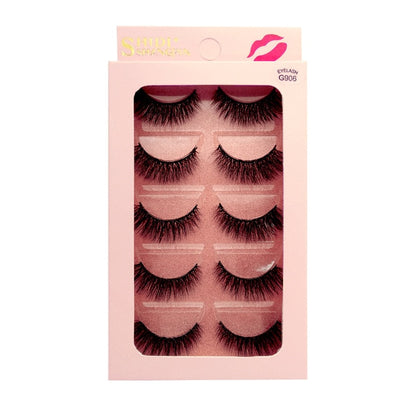 5 Pairs 3D Eyelashes