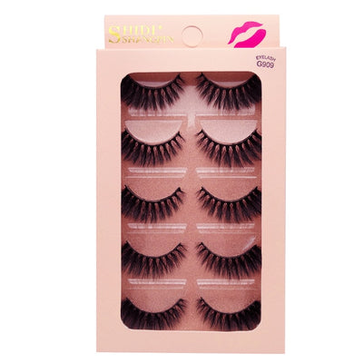 5 Pairs 3D Eyelashes