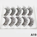 Mink eyelashes 5 pairs