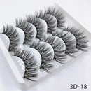 Mink eyelashes 5 pairs