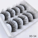 Mink eyelashes 5 pairs