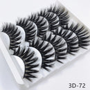 Mink eyelashes 5 pairs